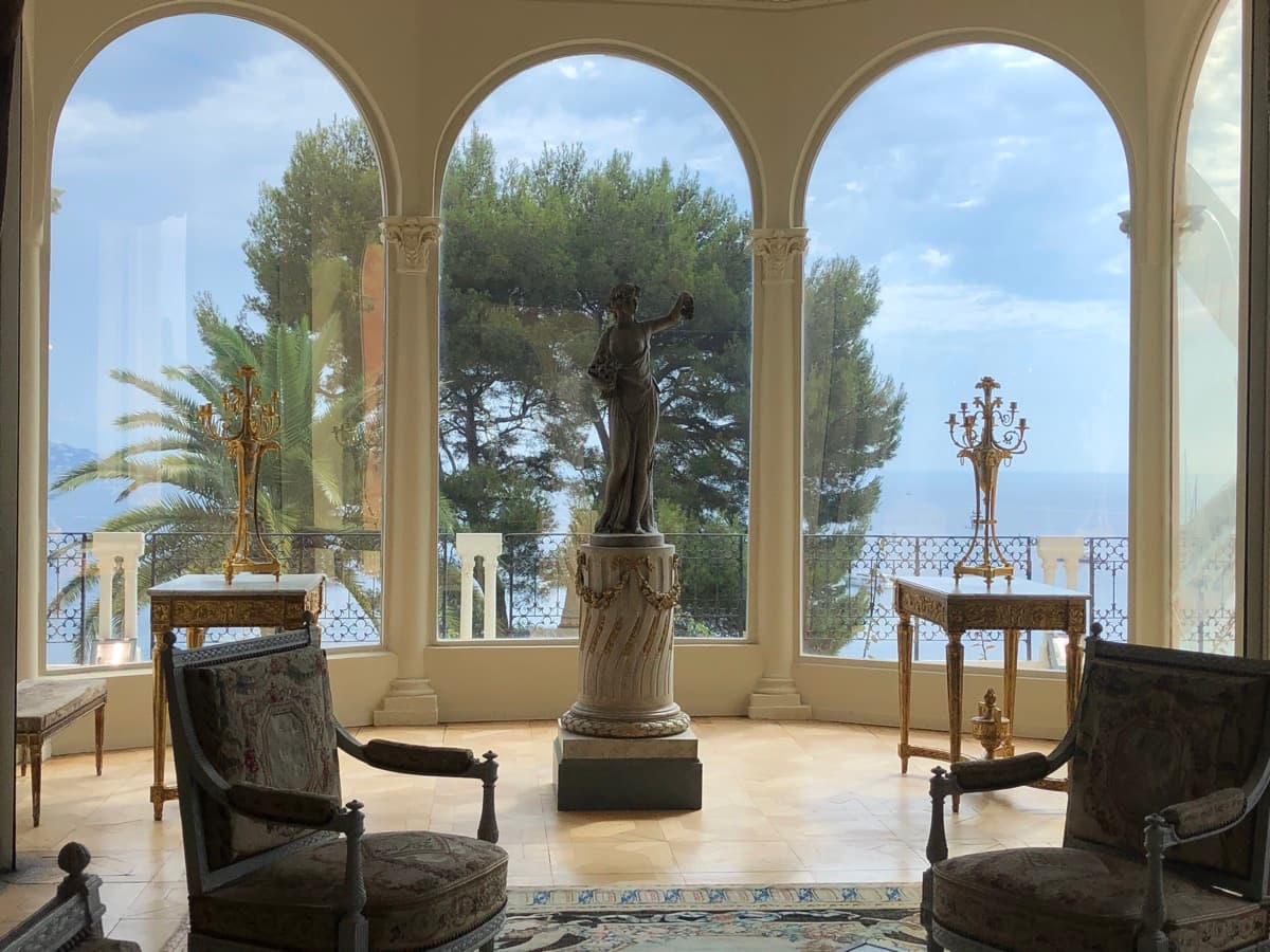 Villa Ephrussi de Rothschild — salon